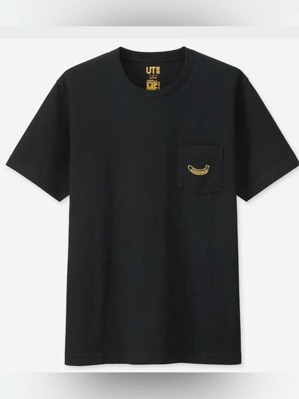 UNIQLO X PIETER CEIZER  UT OVERSIZED GOING BANANAS EMBROIDERED ON POCKET